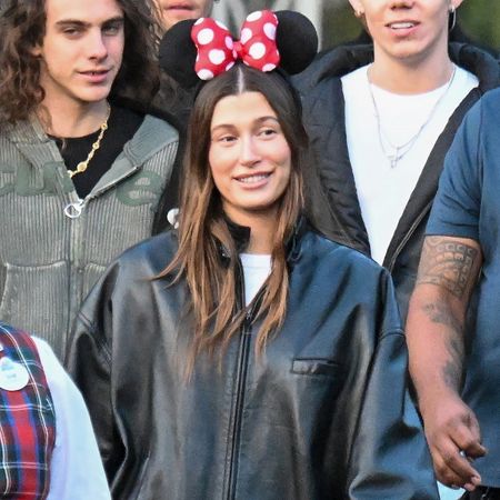 Hailey Bieber at Disney