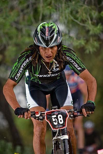 Tinker Juarez (Factory Cannondale) at 49 years old still able to manage 11th.