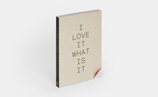 I love it what is it? book on a plain background