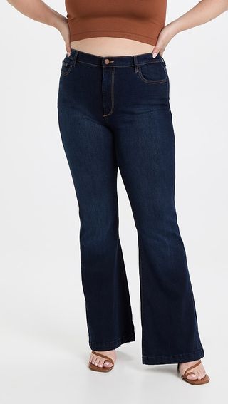 Dl1961 Rachel Ultra High Rise Flare Jeans