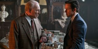 Mark Wahlberg and Christopher Plummer In All The Money In The World