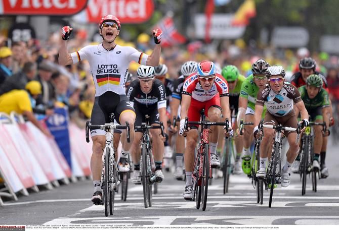 Andre Greipel takes the stage win