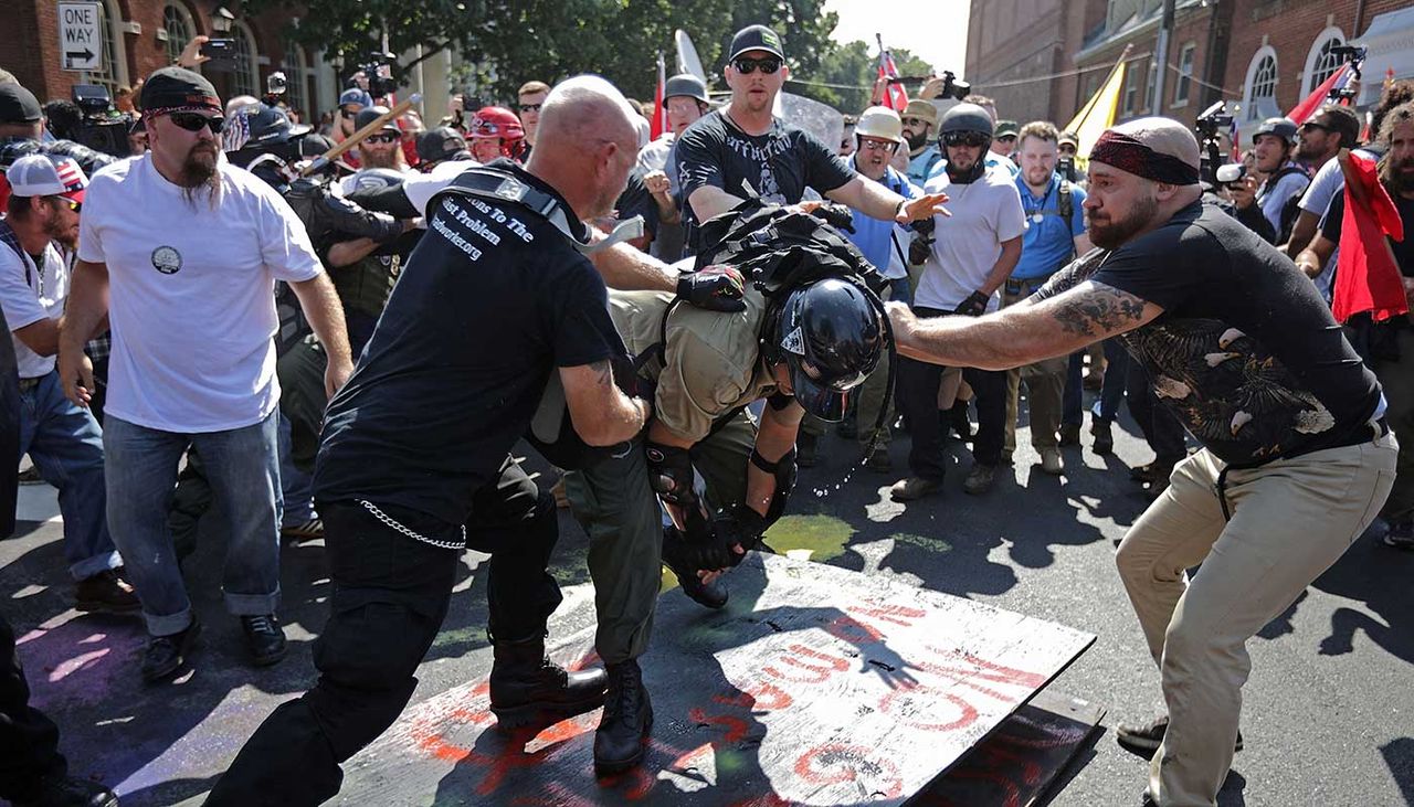 Charlottesville organiser given permission for far-right rally in Washington DC