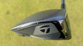 Photo of the toe of the TaylorMade Qi35 Max Driver