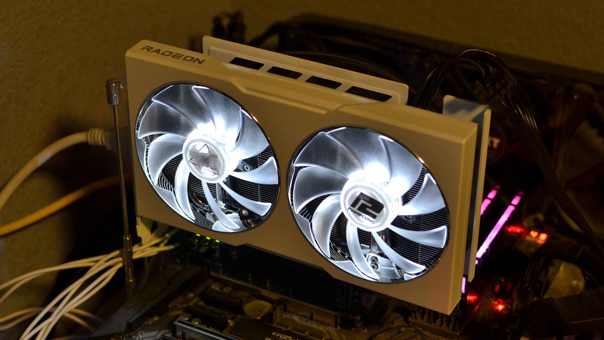 PowerColor Radeon RX 6650 XT Hellhound Spectral White - AMD Radeon