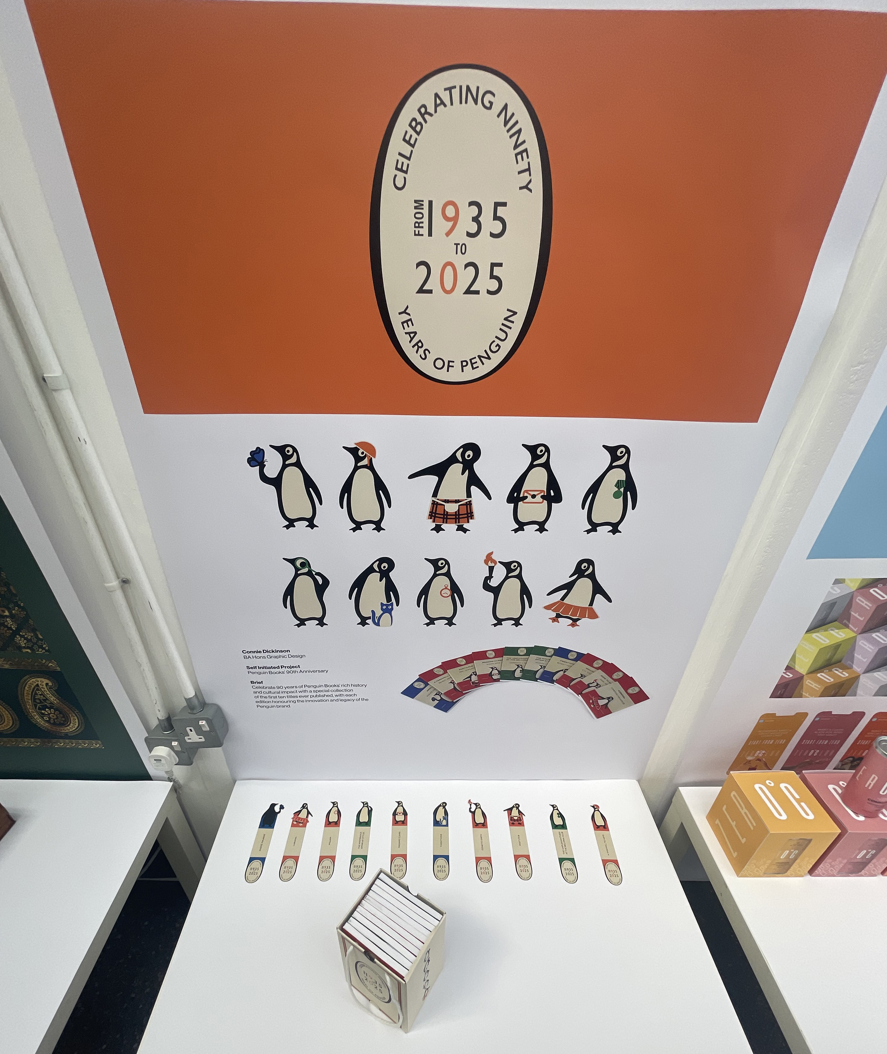 Pengiun concept project showing different penguins with different accessories