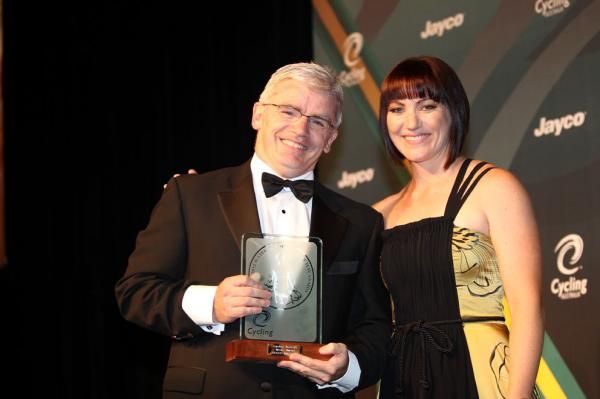 Roger Vaughan won the media prize