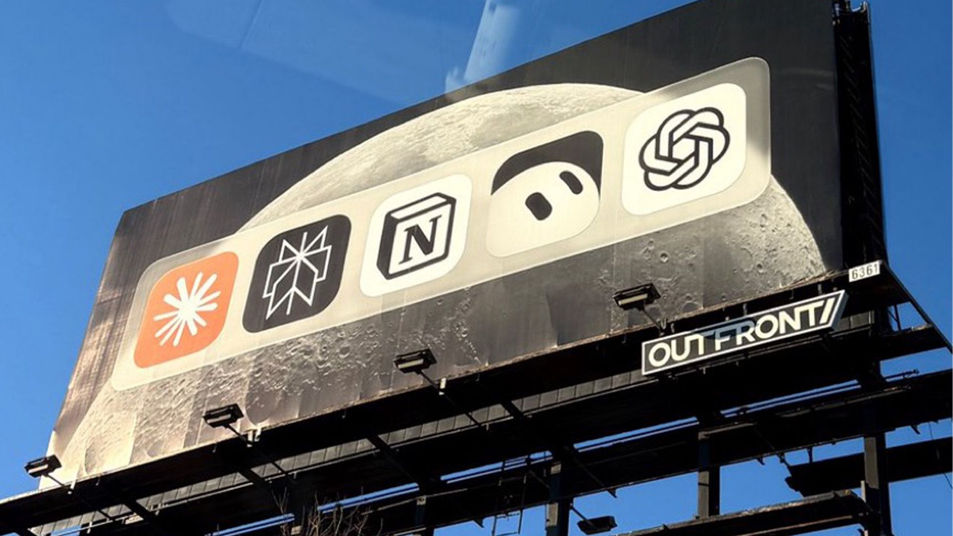 This AI billboard might be too ballsy for its own good