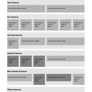 Not only is the grid layout we have created flexible and light but also easily modified to suit any use case