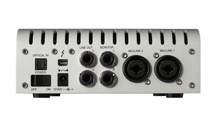The majority of the connectivity options are round the back.