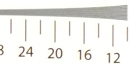 Cropped resolution image iso 800