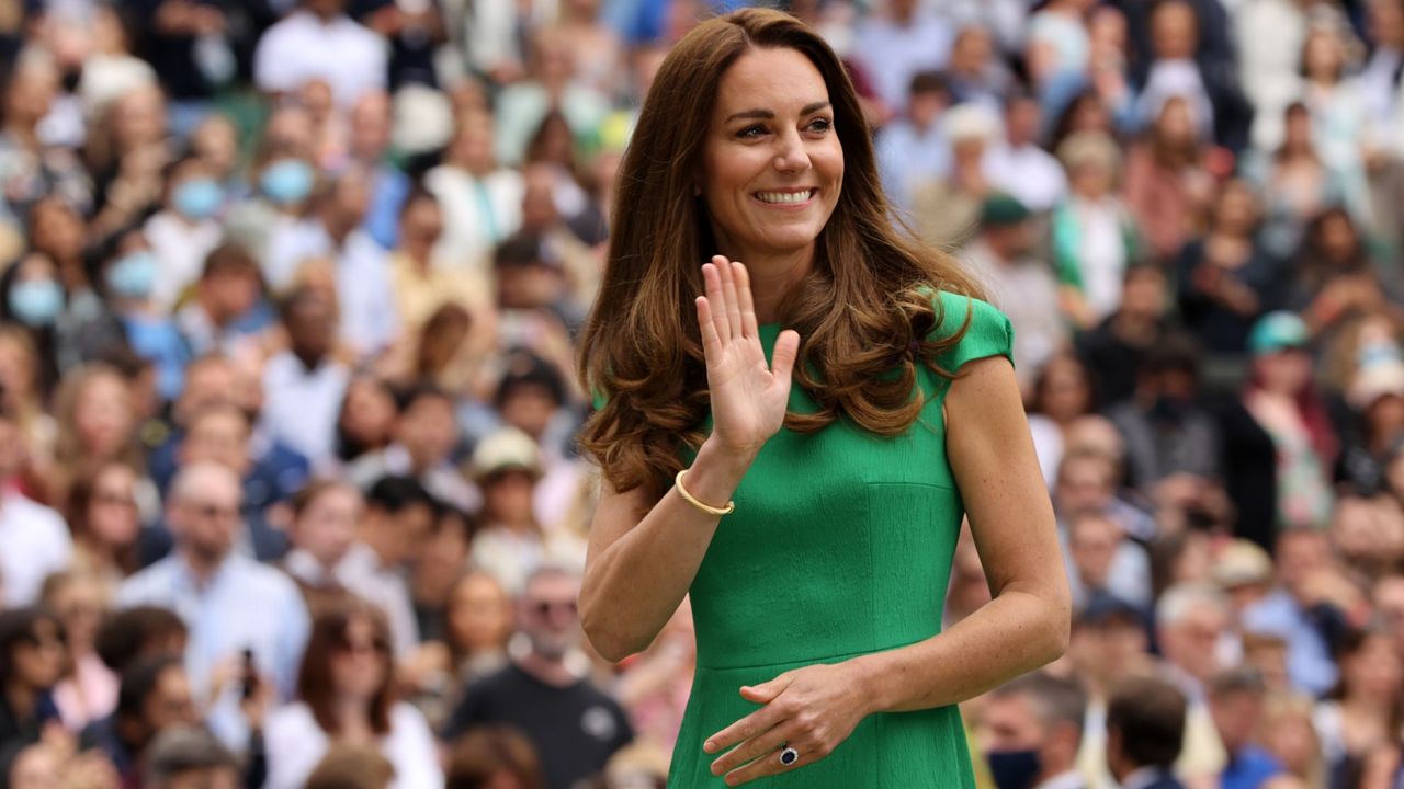 kate middleton wimbledon green dress