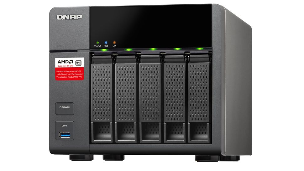 QNAP unveils quadcorepowered networkattached storage TechRadar