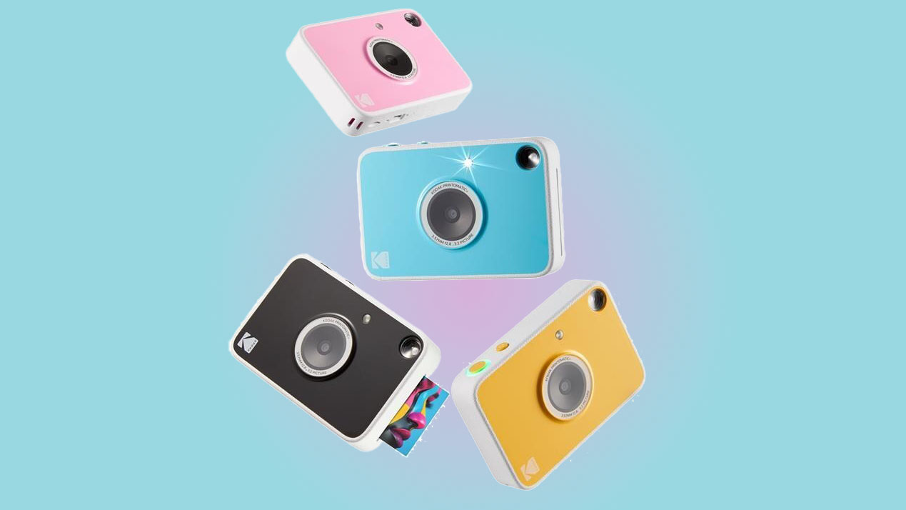 The Kodak Printomatic+ digital instant print camera