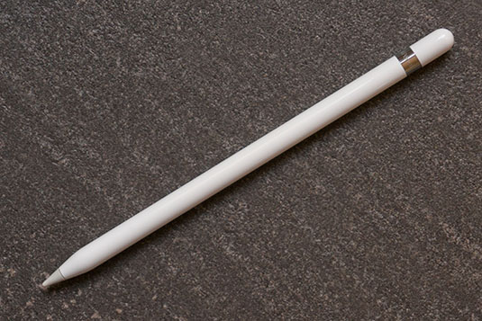Apple pencil 1, which has the lowest Apple Pencil prices, on a table