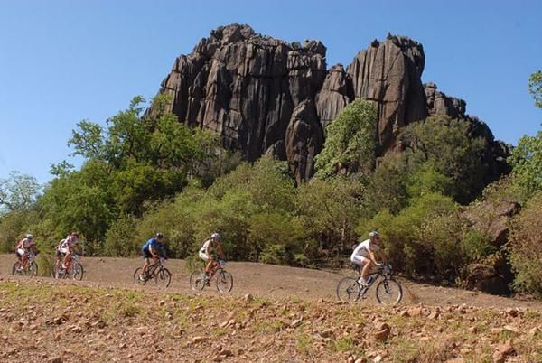 Cory Wallace and other top racers in the Crocodile Trophy