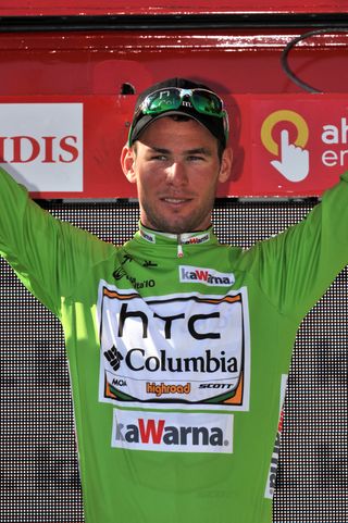 Mark Cavendish leads points classification, Vuelta a Espana