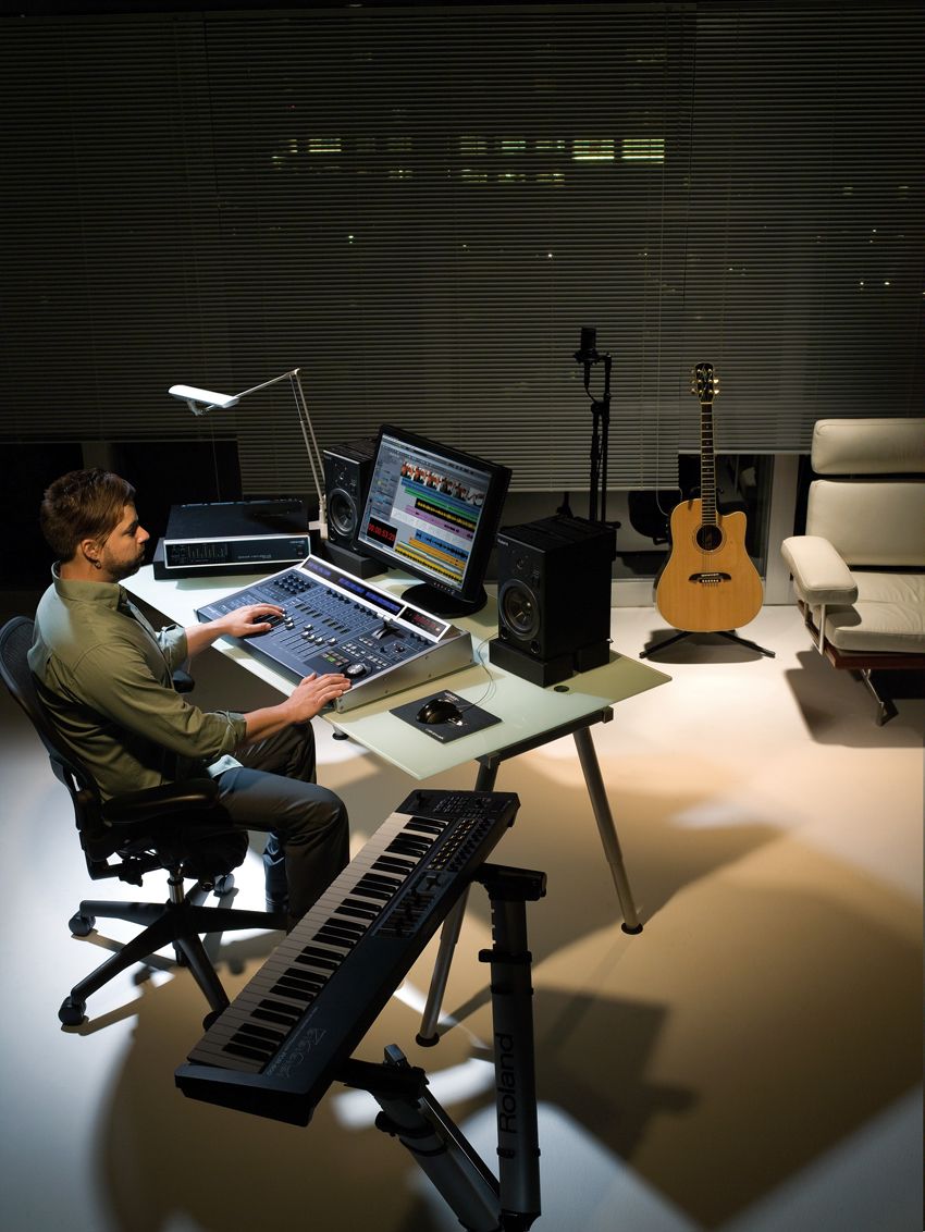 A very tidy studio