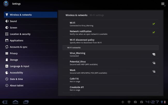 Samsung Galaxy Tab 10.1: Usability and screen - Samsung Galaxy Tab 10.1 ...