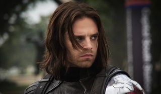 Captain America: The Winter Soldier Sebastian Stan Bucky in action