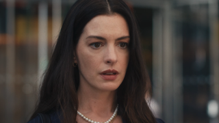 Anne Hathaway as Andy Sachs in The Devil Wears Prada 2
