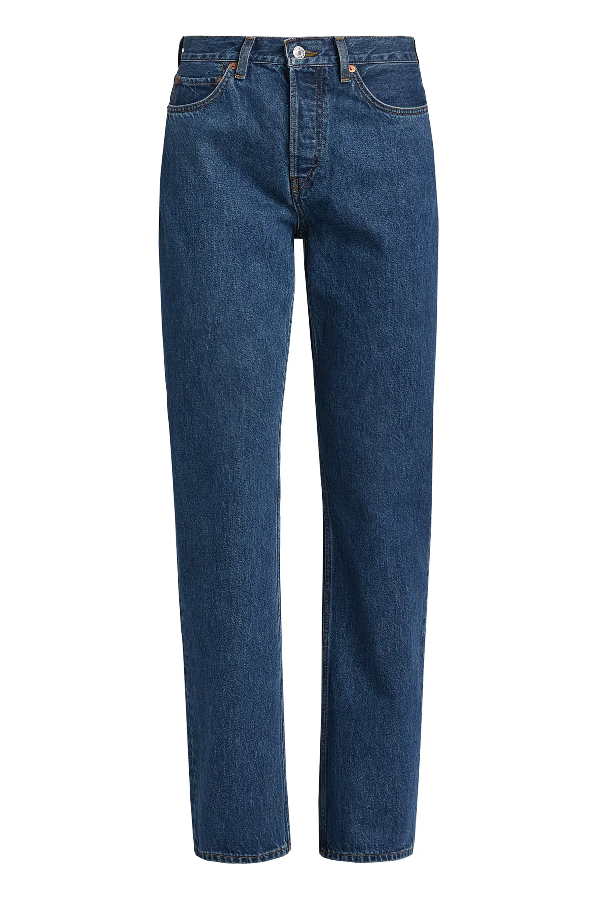 Re/Done 90s High-Rise Straight-Leg Jeans