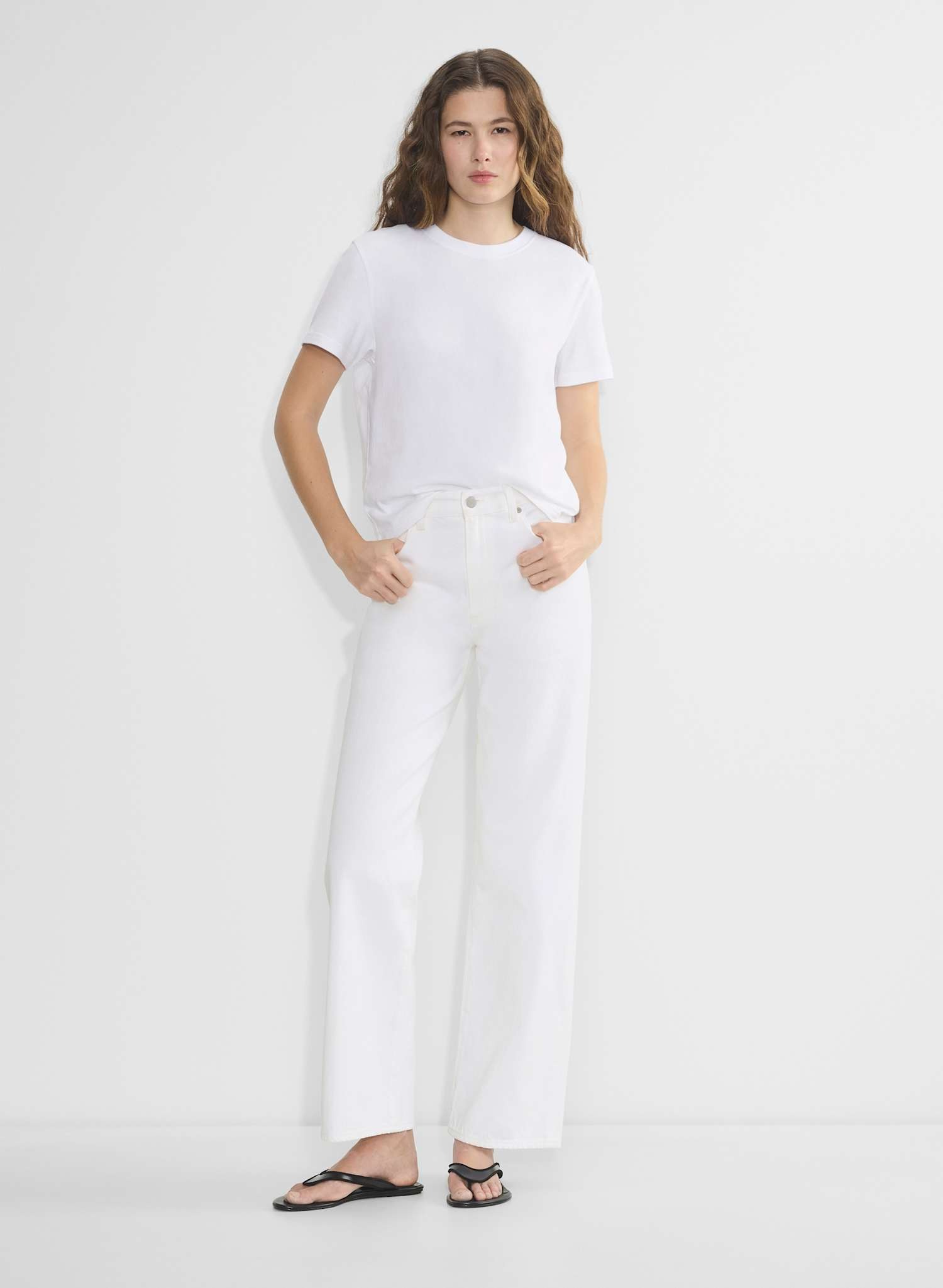 The Farrah Hi-Rise Wide Jean