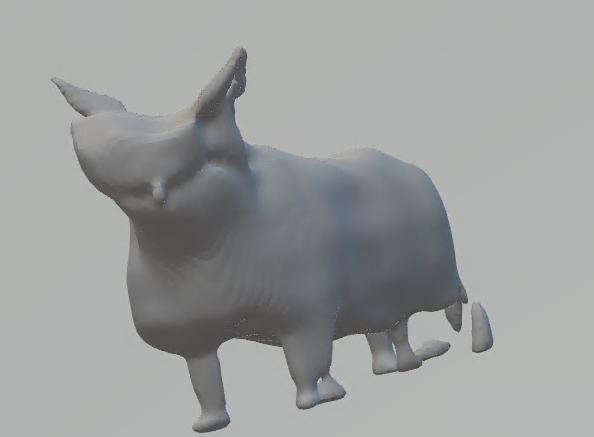 Corgi-3D-Modell