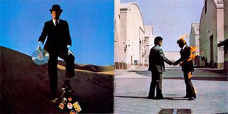The CD booklet shows the 'invisible businessman' on the back