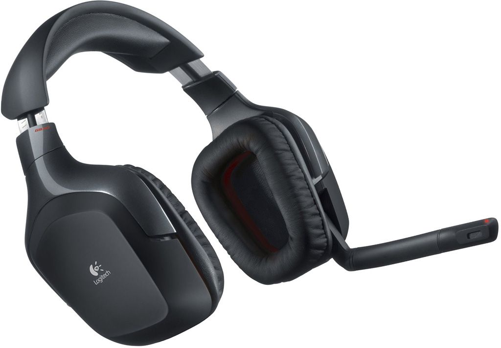 Logitech G Wireless Gaming Headset G930 with 7.1 Surround Sound, Wireless  Headphones with Microphone