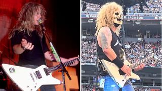 Wes Borland and James Hetfield