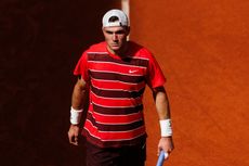 Jack Draper looking handsome and mysterious at the French Open in 2025