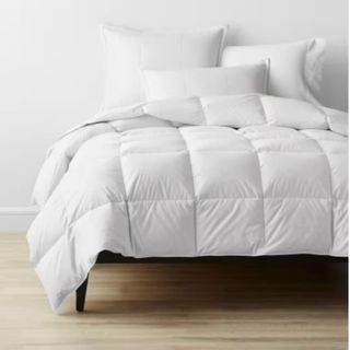 Premium Down Comforter on a bed.