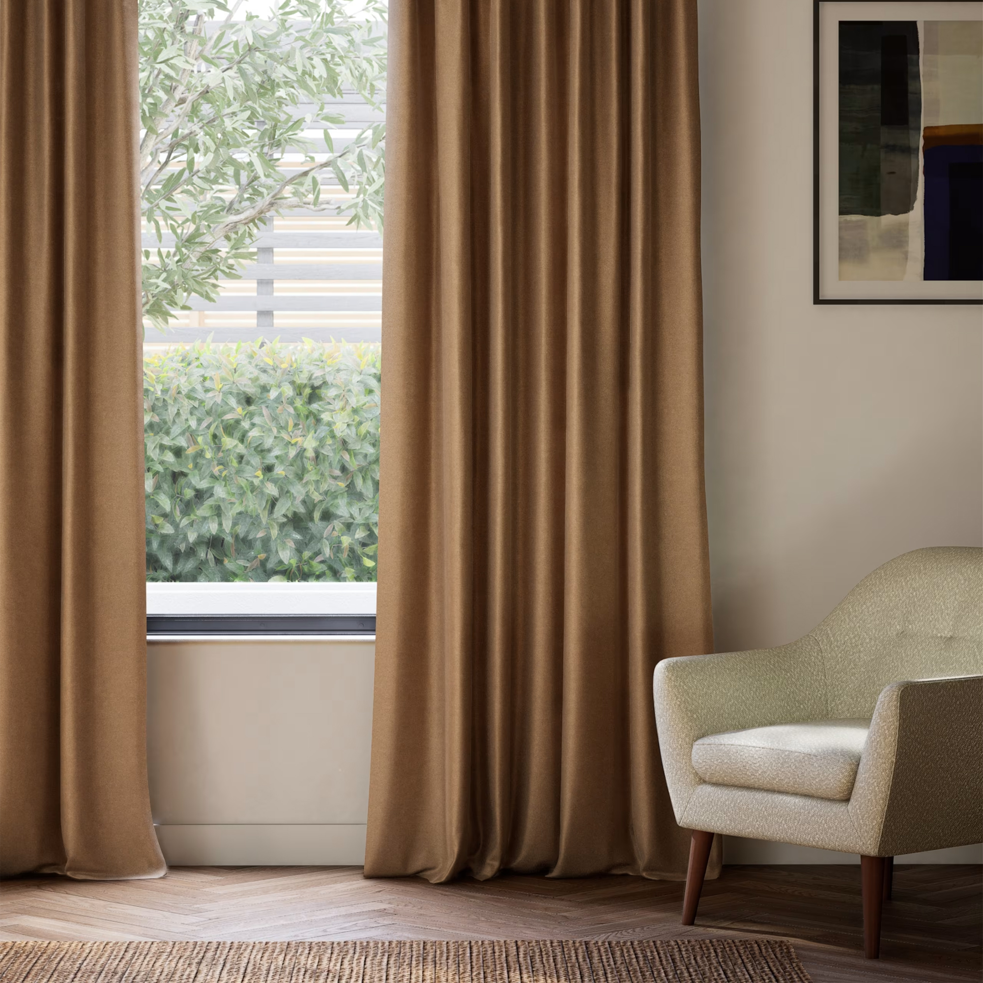 M&amp;amp;S bronze curtains