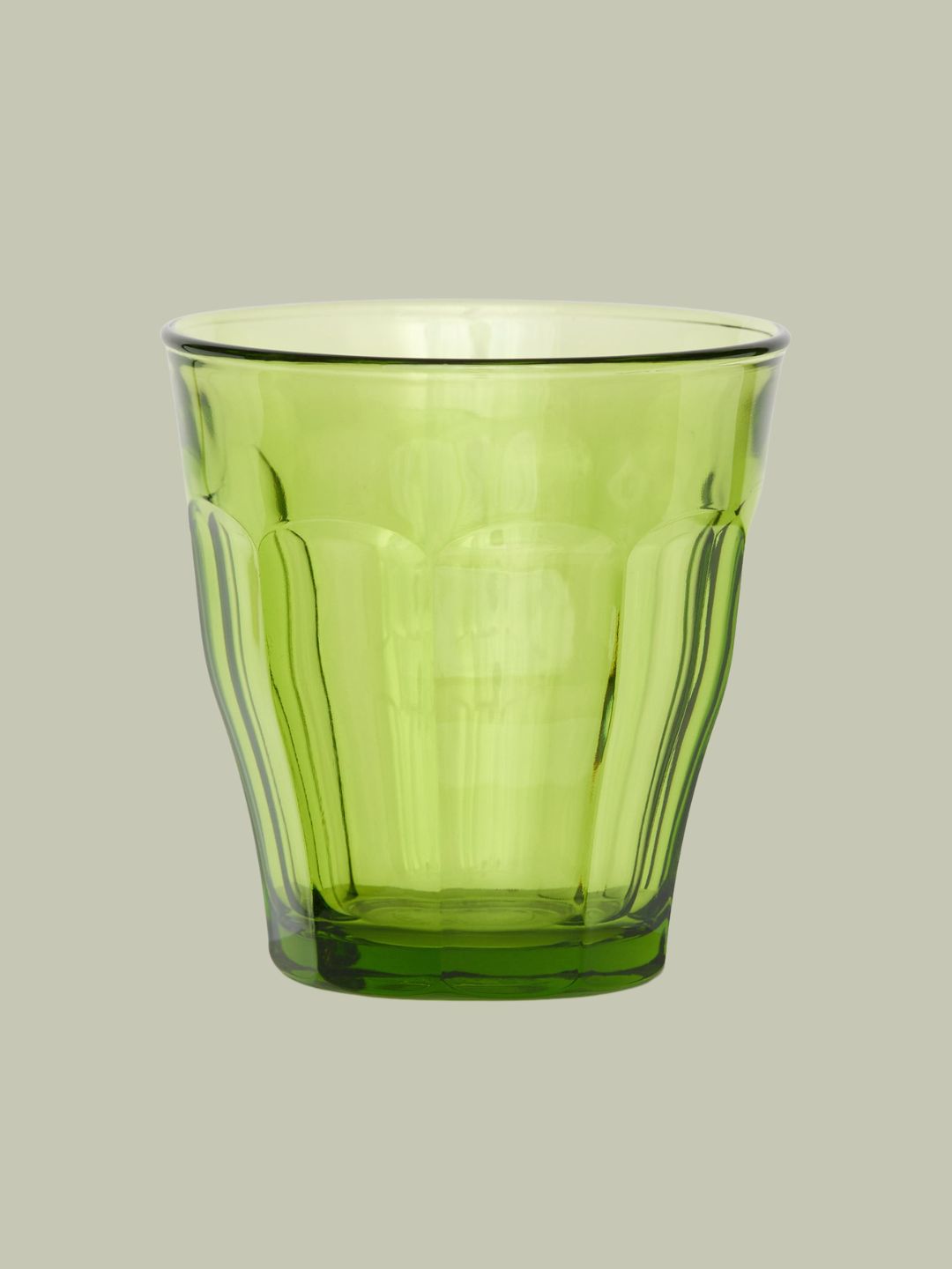 ARKET, Duralex Glass in Green, Set of 6