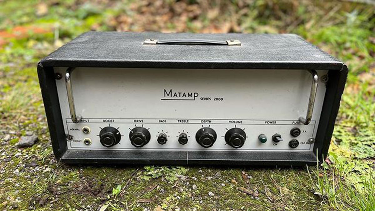 Peter Green&#039;s Matamp Series 2000 amp head