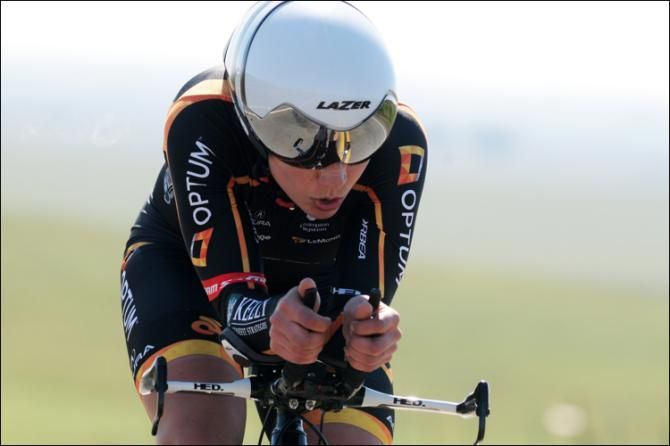 Brianna Walle (Optum p/b Kelly Benefit Strategies) on her way to a 4th place finish.