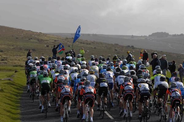The bunch on Dartmoor.