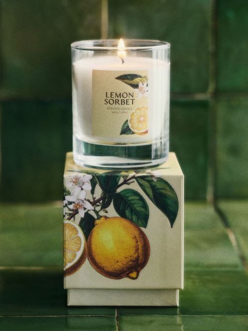 Scented Candle in Glass Holder