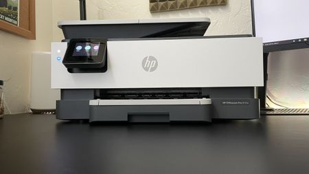 The HP OfficeJet Pro 8135e all-in-one home printer