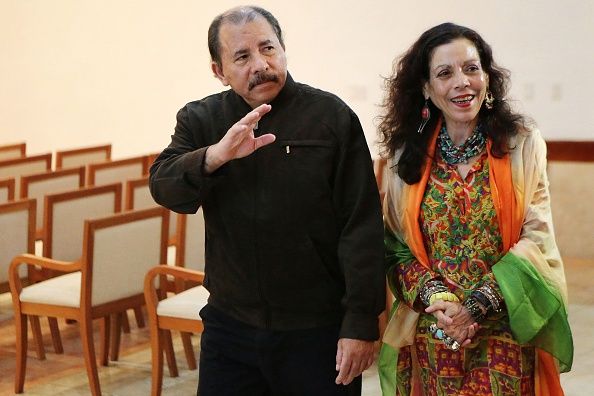 Nicaraguan president Daniel Ortega as chosen his wife as his vice president. 