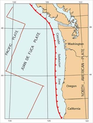 The Cascadia Fault. Scientists only recently learned that the undersea fault line was still active, and capable of producing major earthquakes.
