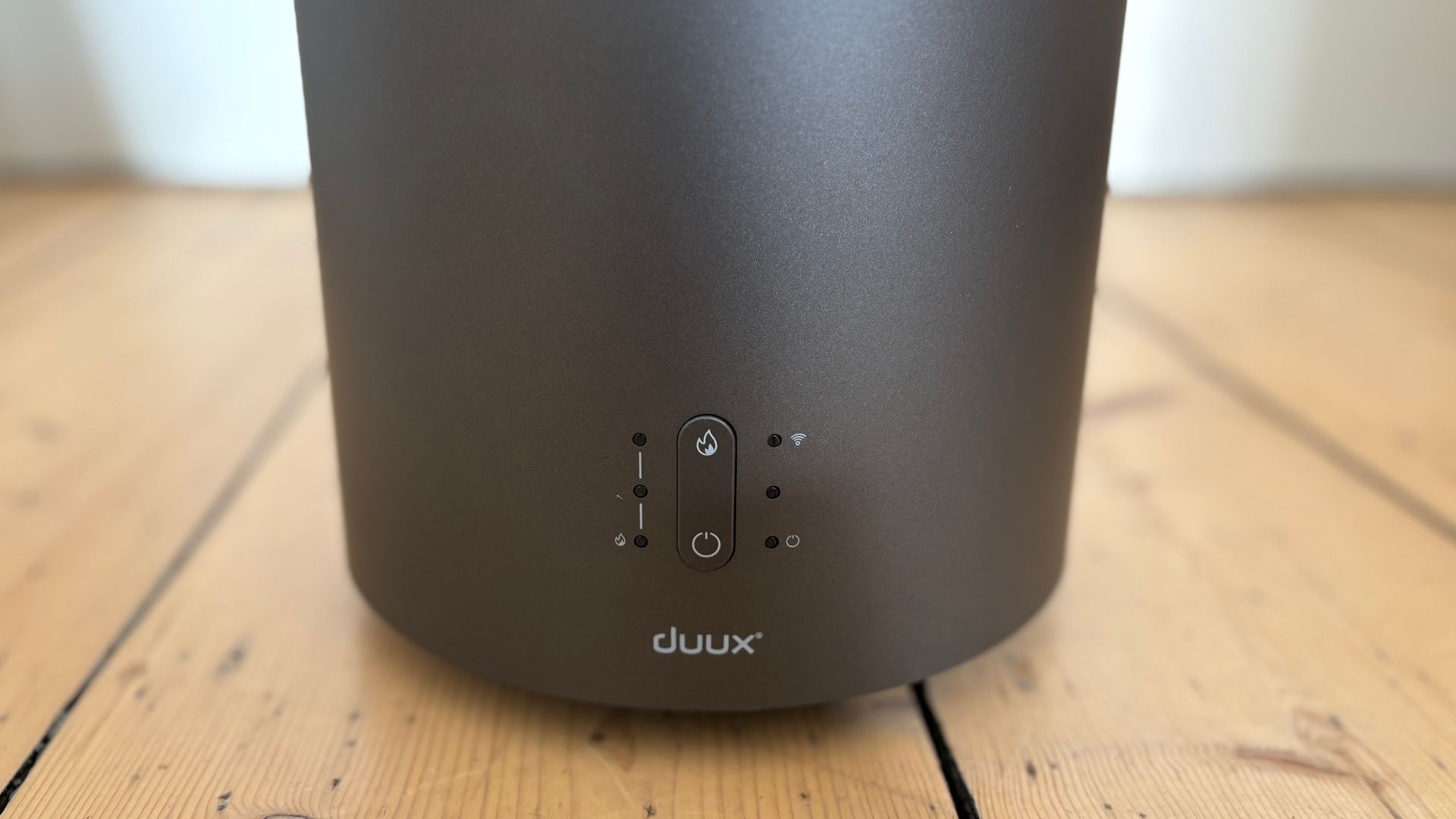 Controls on the Duux ThreeSixty Smart Ceramic Fan Heater