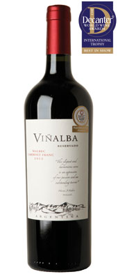 DWWA 2013 International Trophies, Vi&Atilde;&plusmn;alba Reservado Malbec Cabernet Franc