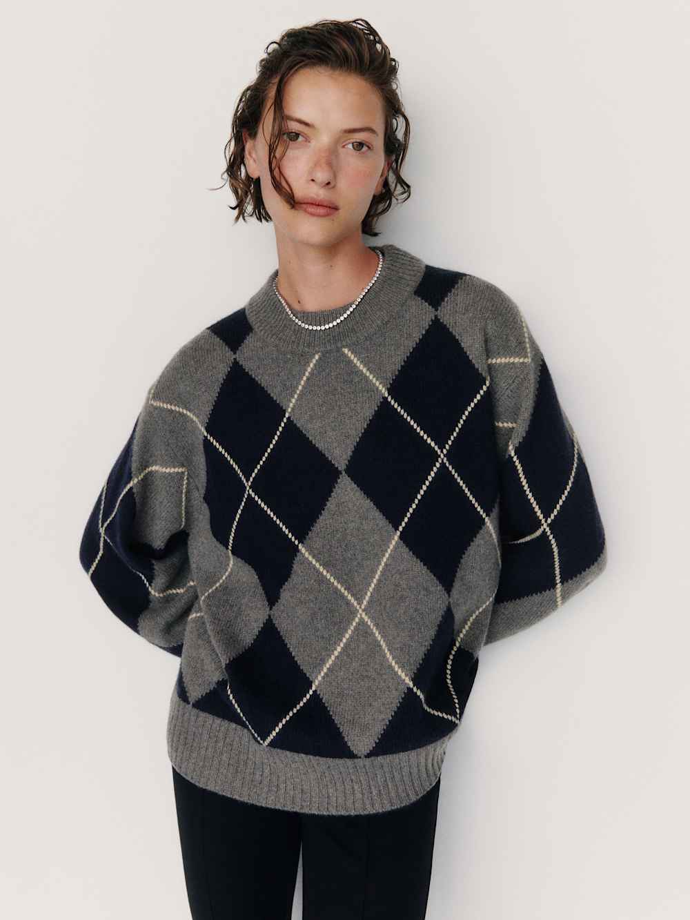 Cove Cashmere Oversized Crew