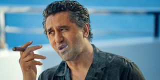 Cliff Curtis as Poseidon in KAOS Season 1.