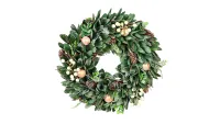 Forest Pine Cone Christmas Wreath