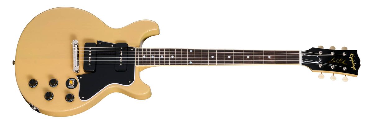 Epiphone Inspired By Gibson Custom Shop 1960 Les Paul Special Double Cut Reissue TV Yellow