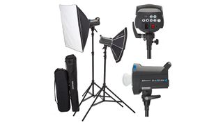 Elinchrom D-Lite RX 4/4 To Go photography lighting kit on a white background