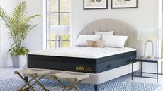 A Nolah Mattress in a modern bedroom.